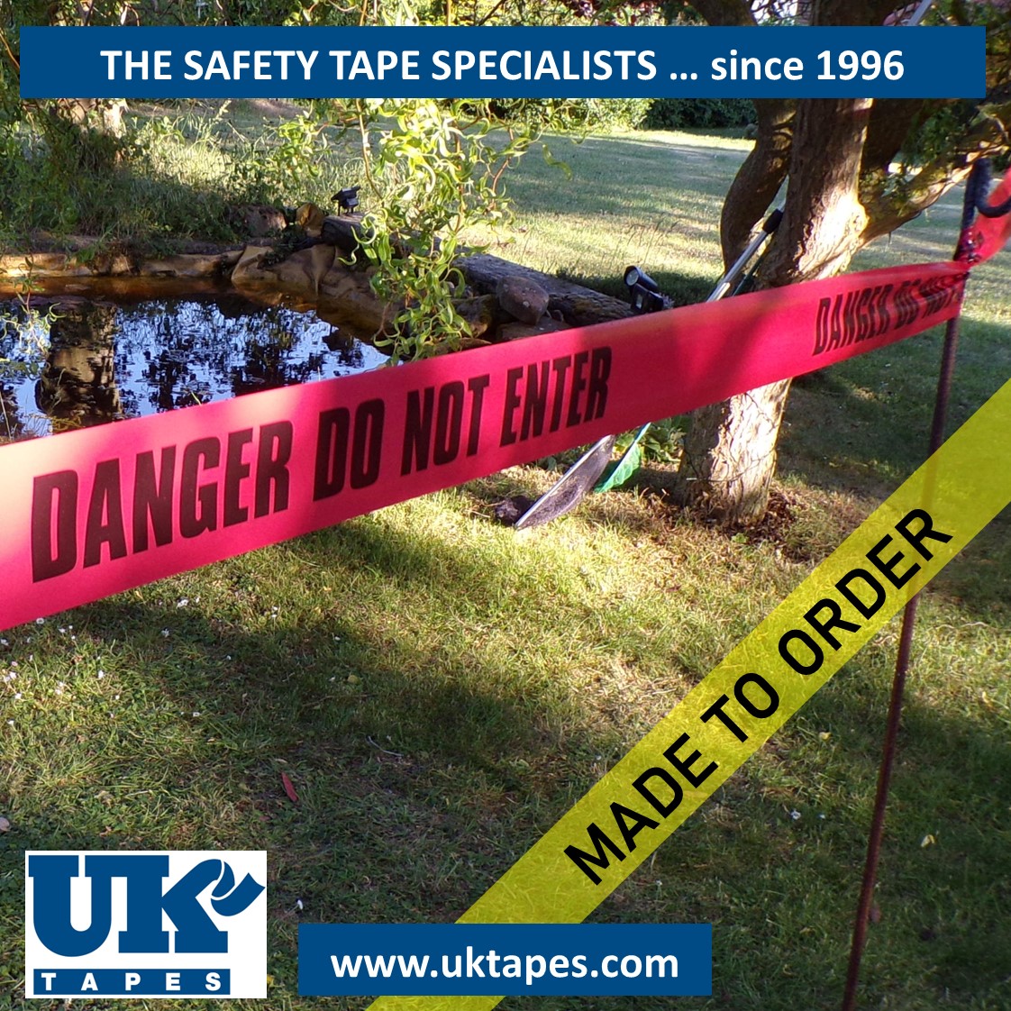 DANGER DO NOT ENTER barrier tape (200M)