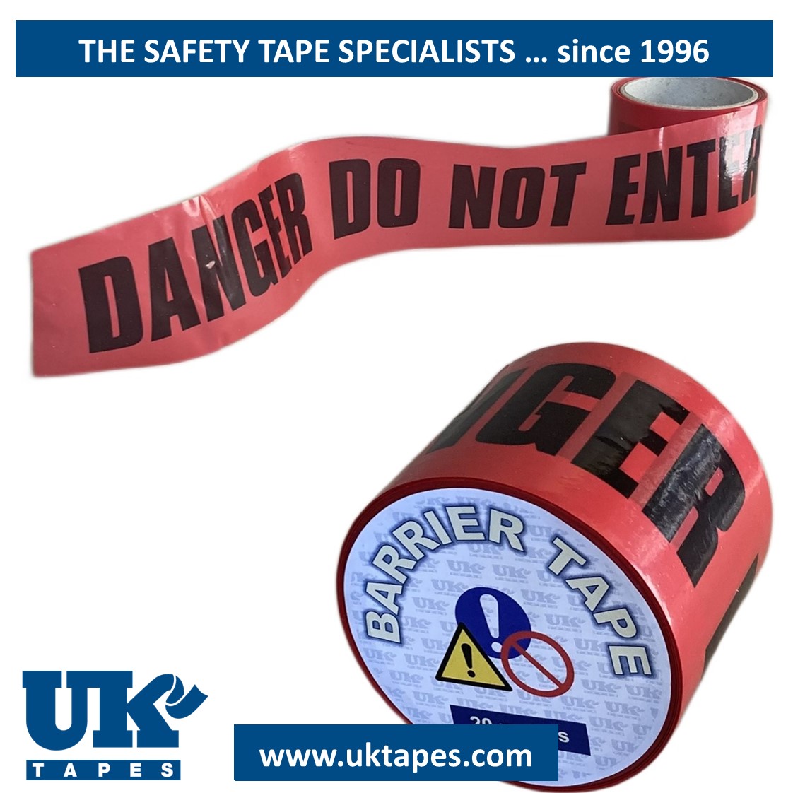 DANGER DO NOT ENTER barrier tape (20M)