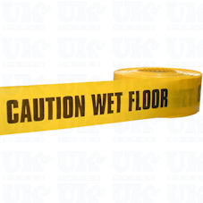CAUTION WET FLOOR barrier tape (200M)