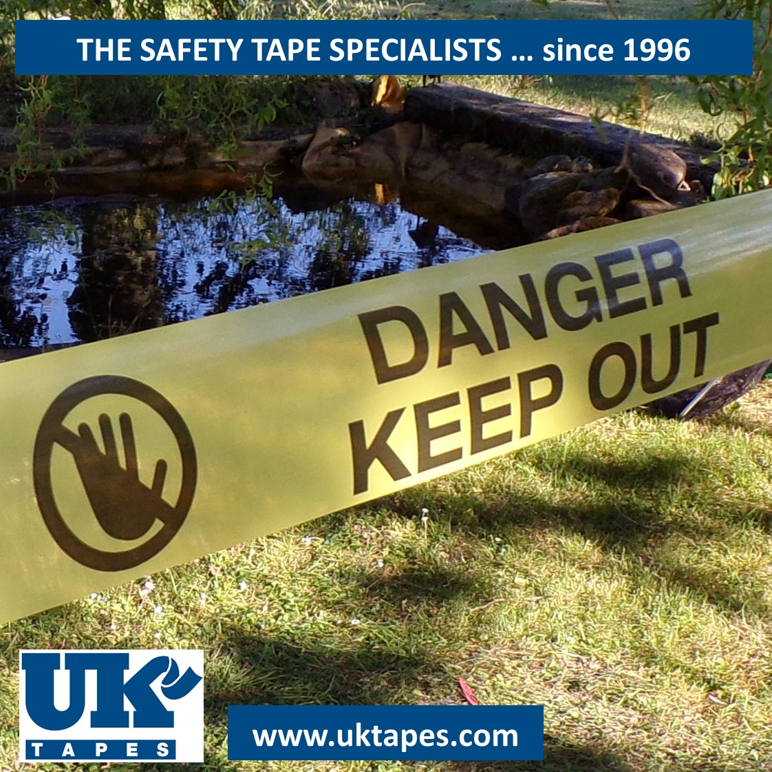 DANGER KEEP OUT barrier tape (200M)