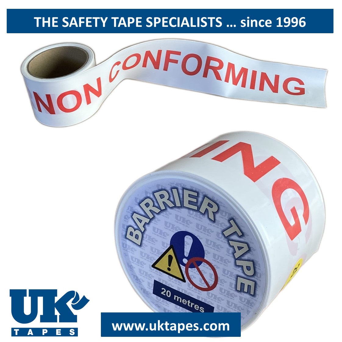 NON CONFORMING barrier tape (20M)
