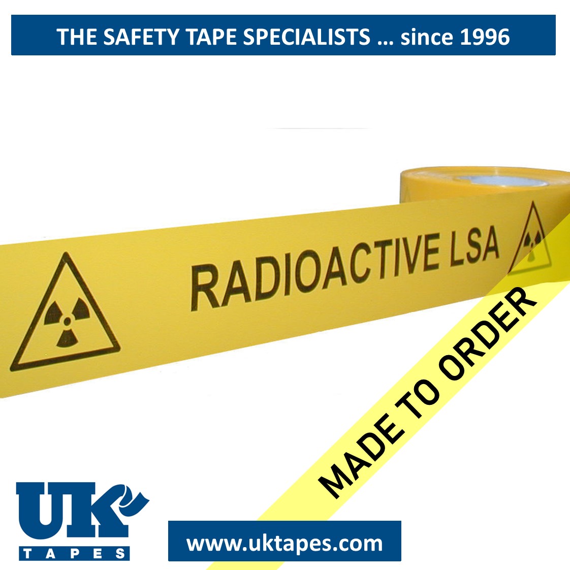 RADIOACTIVE LSA barrier tape (200M)