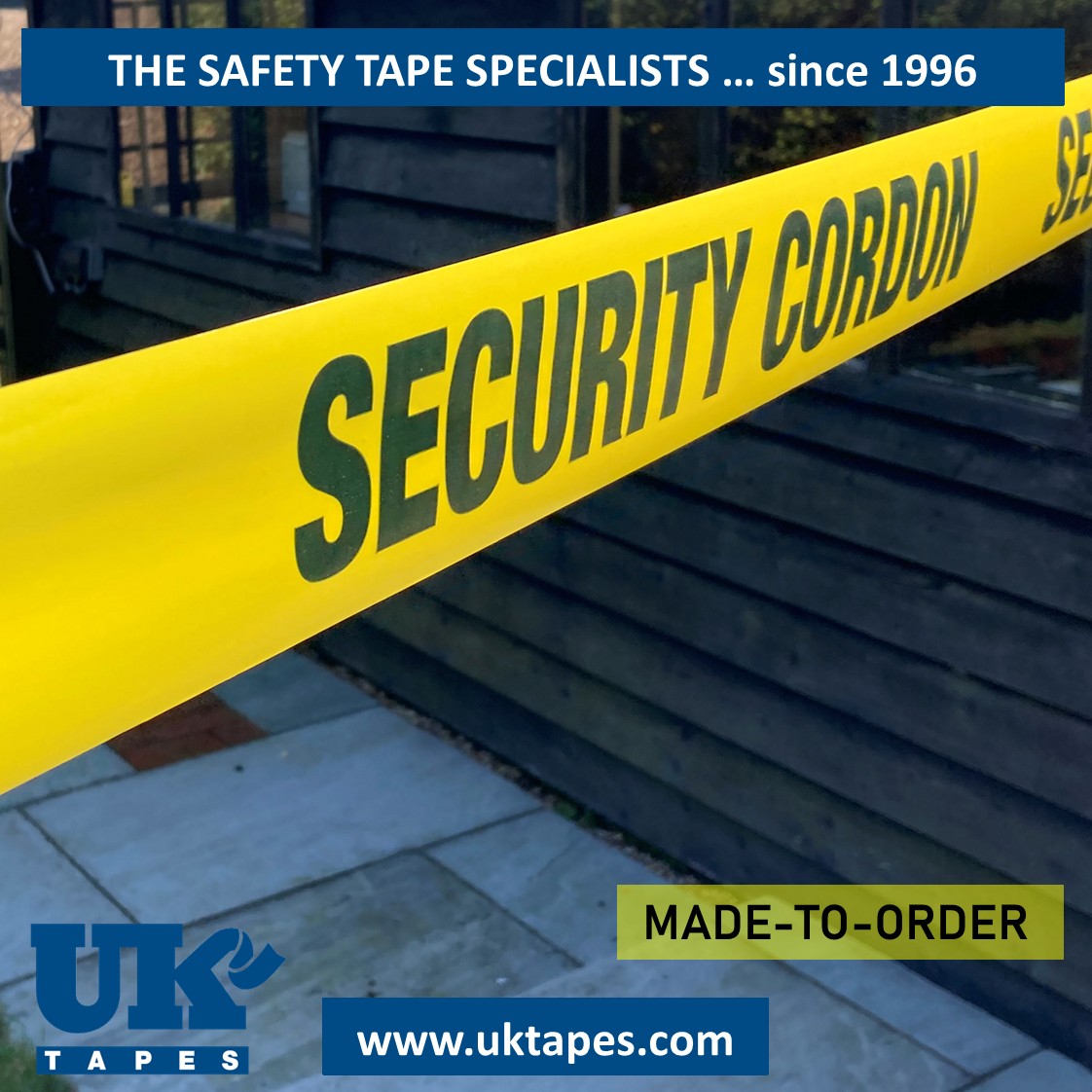 SECURITY CORDON barrier tape (200M)