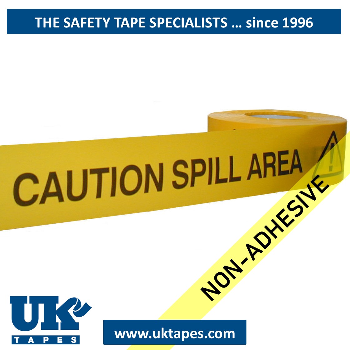 CAUTION SPILL AREA barrier tape (200M)