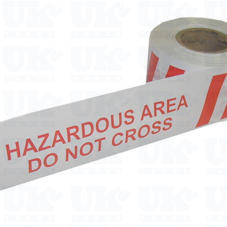 HAZARDOUS AREA DO NOT CROSS barrier tape