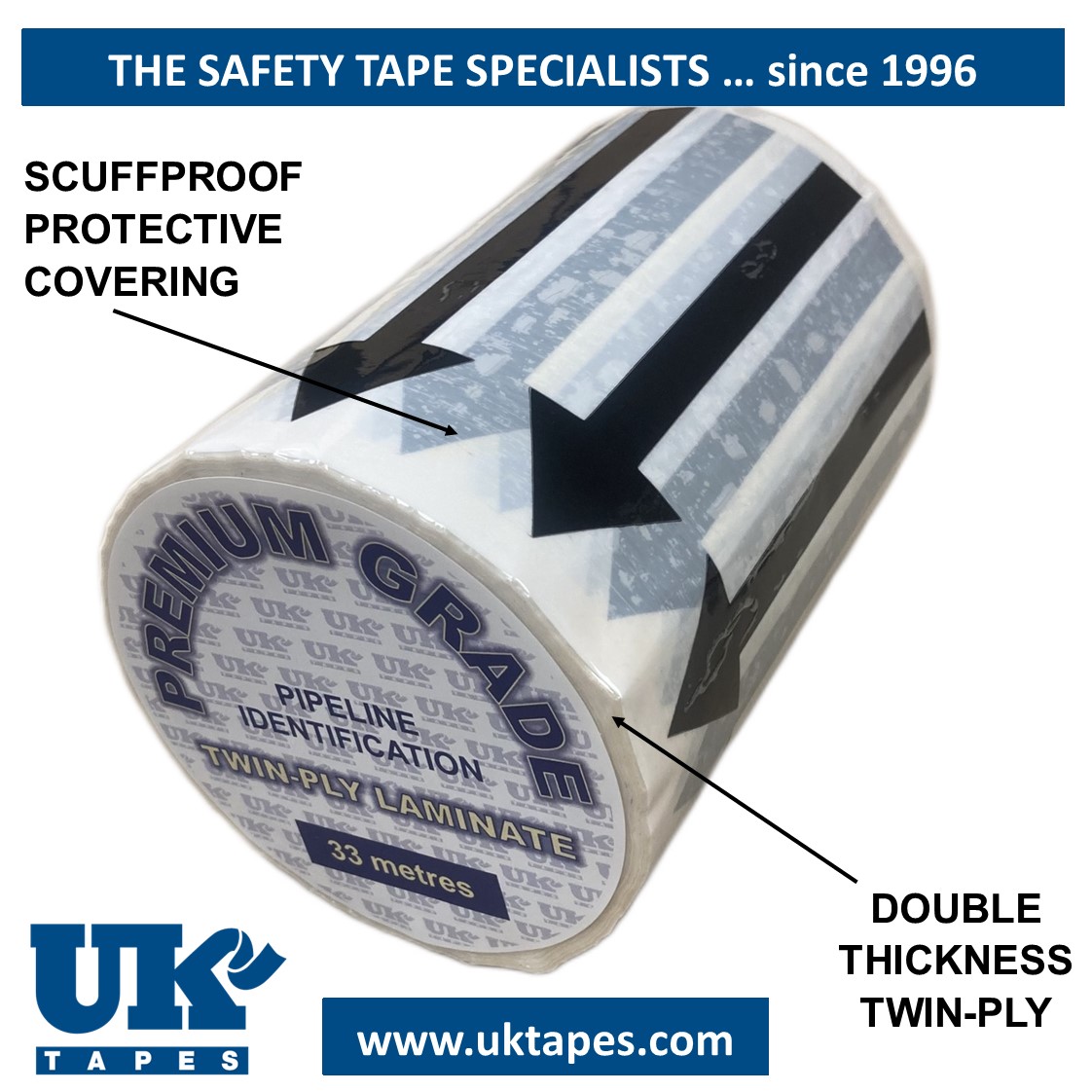 DIRECTIONAL ARROW Marking Tape (144mm)
