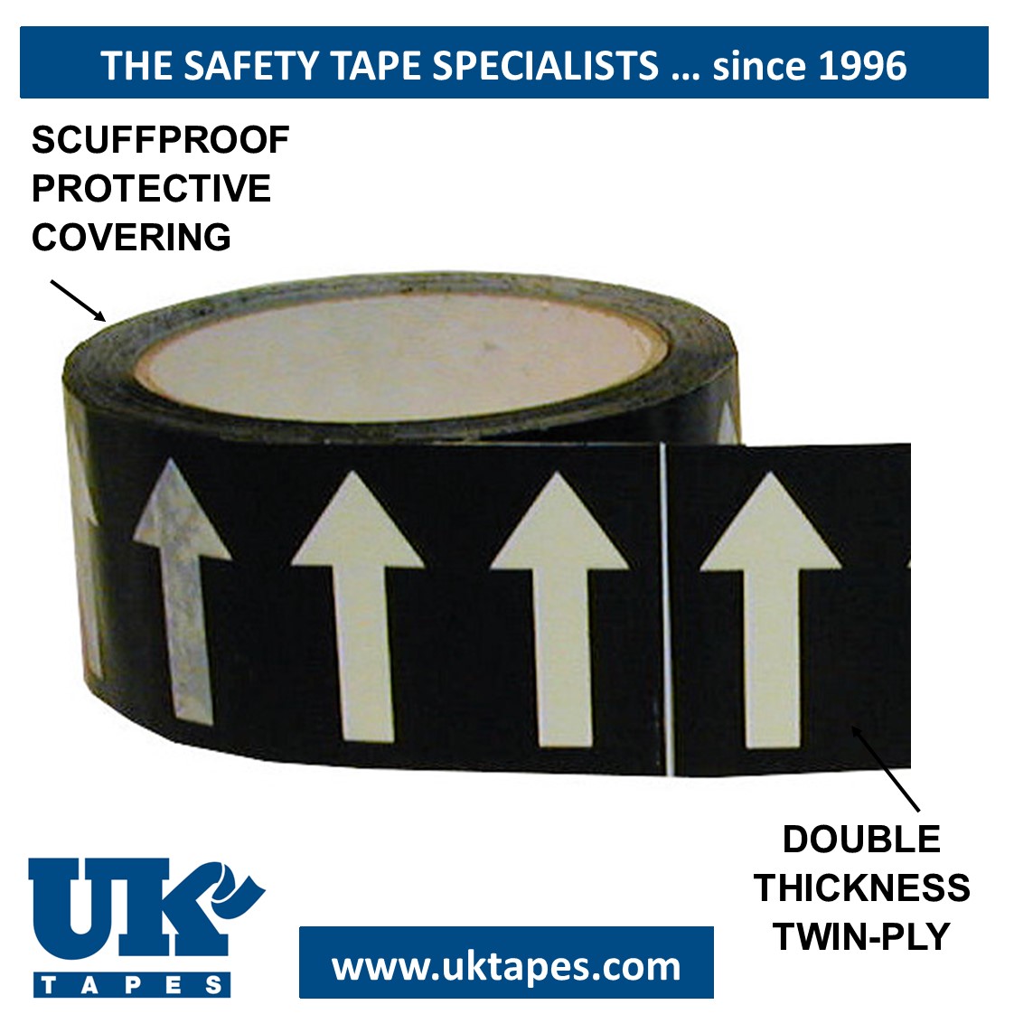 ARROW Marking Tape (black)