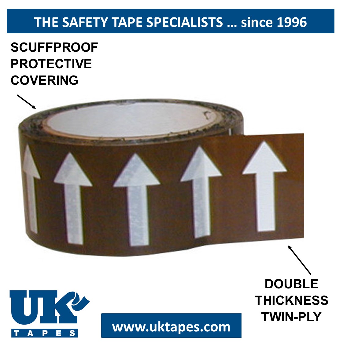 ARROW Marking Tape (brown)