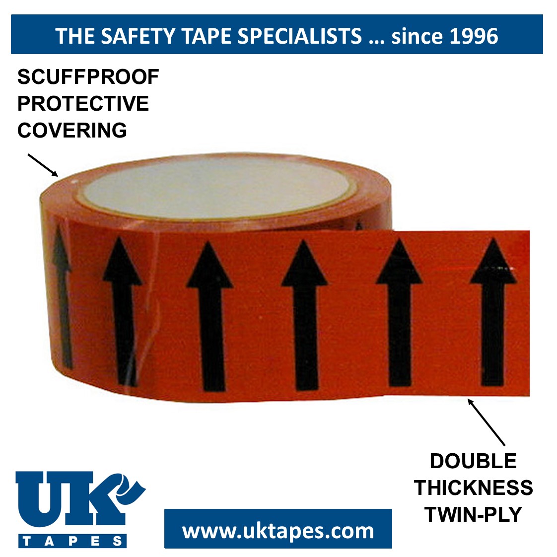 ARROW Marking Tape (red)