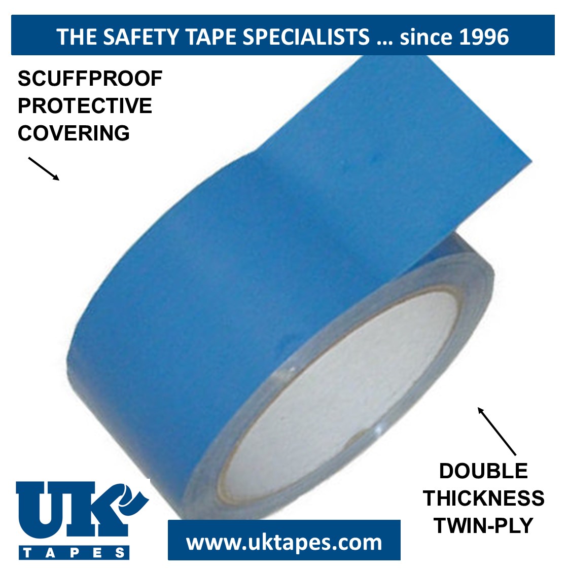 AUXILIARY BLUE 18-E-53 Pipe Marking Tape