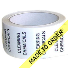CLEANING CHEMICALS Pipe Marking Tape