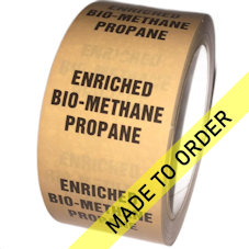 ENRICHED BIO-METHANE PROPANE Pipe Marking Tape