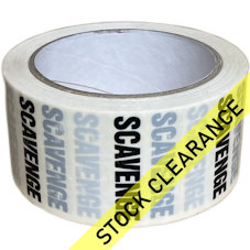 SCAVENGE Pipe Marking Tape (stock clearance)