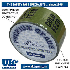 COLD FEED Pipe Marking Tape
