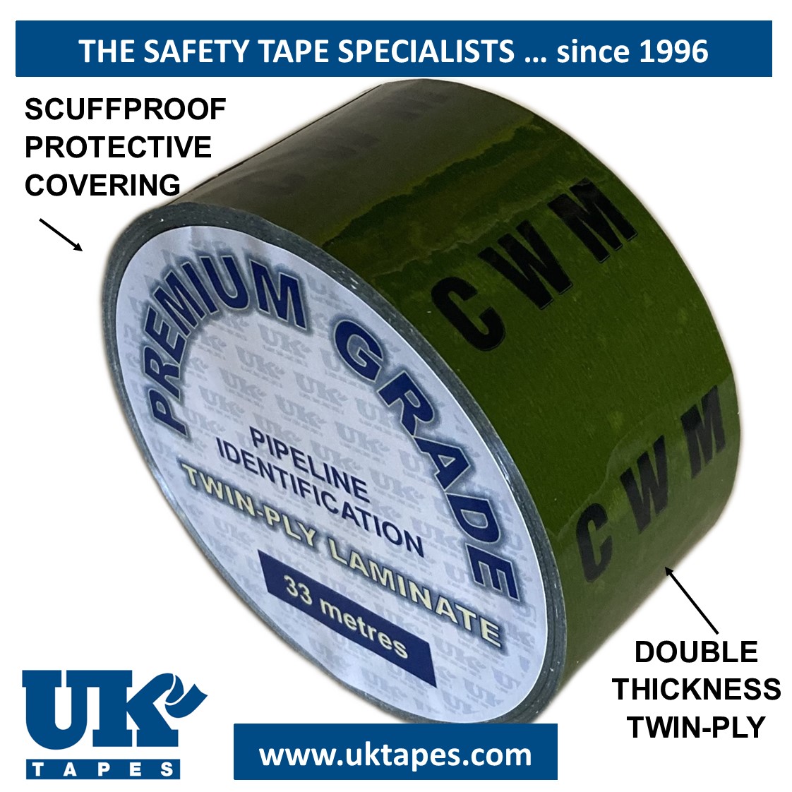 CWM Pipe Marking Tape