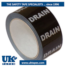 DRAIN Pipe Marking Tape