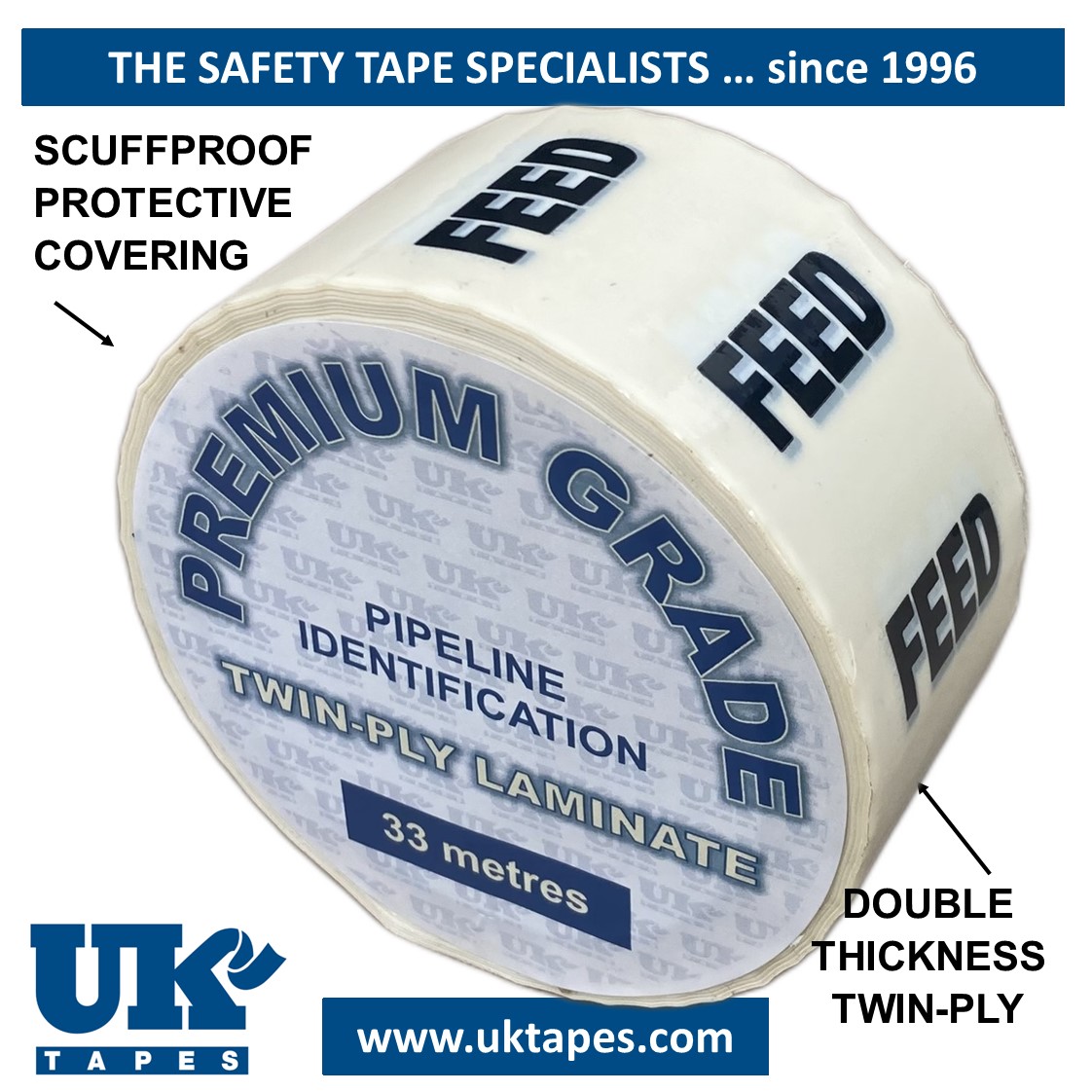 FEED Pipe Marking Tape