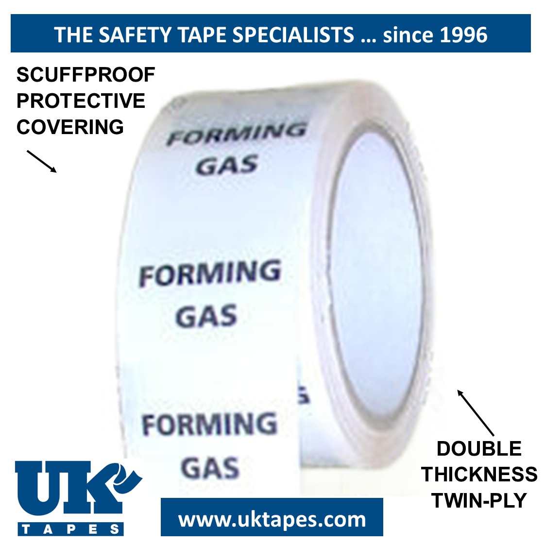FORMING GAS Pipe Marking Tape