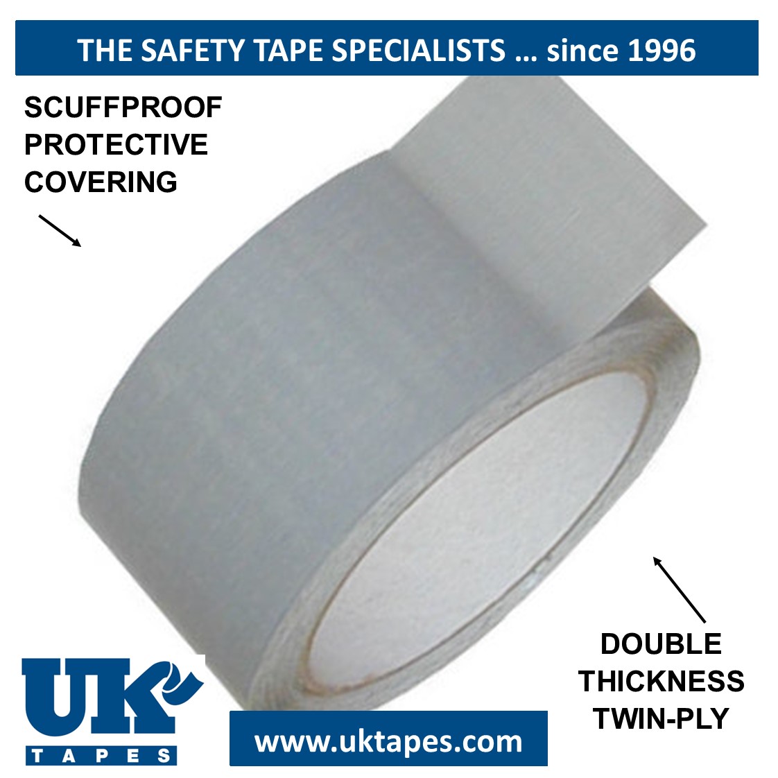 MID GREY 10-A-07 Pipe Marking Tape