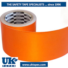 Orange reflective tape (100mm x 10M)