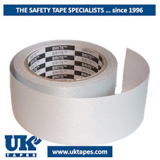 Silvery white reflective tape (50mm x 10M)