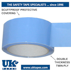 TWININATE&trade; marking tape: light blue