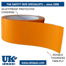 TWININATE&trade; marking tape: orange