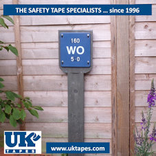 WO marker plate & marker post set (recycled)
