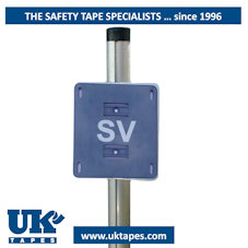 SV-plate & marker post set (aluminium)