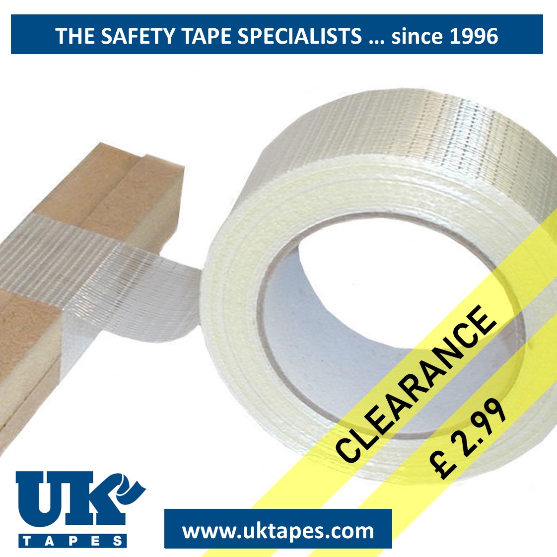 50mm Reinforced Packing Tape