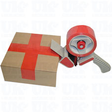 Coloured packing tape: red