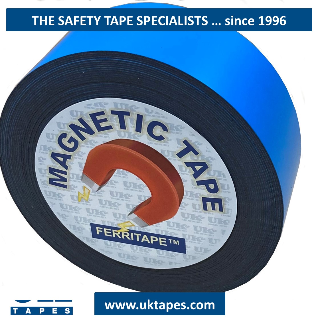 FERRITAPE&trade; magnetic tape: blue