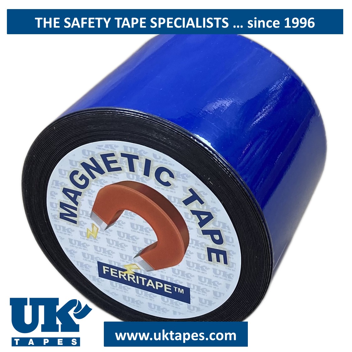 Blue magnetic tape (90mm)