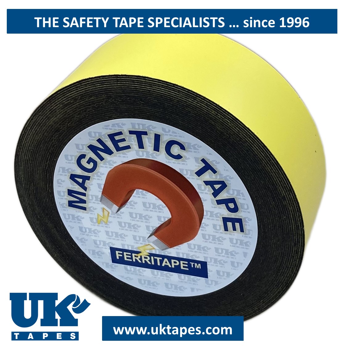 FERRITAPE&trade; magnetic tape: yellow