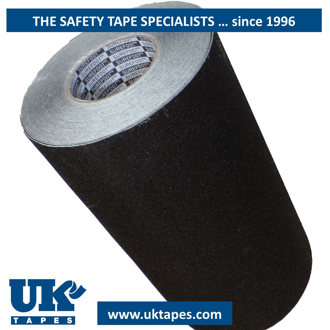 SUREFOOT&trade; Anti-slip tape: black (550mm)